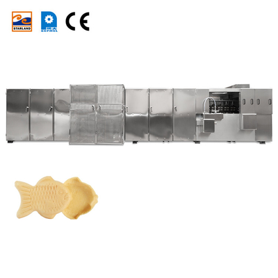 Ultimate Monaka Wafer Making Machine With PLC Control การรับรอง CE