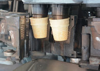 กรวยไอศกรีม 1.0 เอชพี Automaton, การใช้น้ำมันเบนซิน 4-5 นิ้ว, สายพานลำเลียงระบบผลิตแก๊ส Wafer Double Door