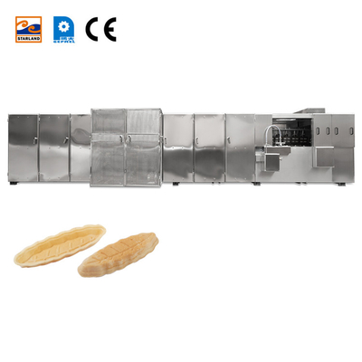 เครื่องทําเบสกิตอุตสาหกรรมอัตโนมัติ ด้วยระบบควบคุม PLC CE