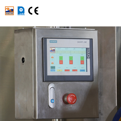 โรงงานผลิตไอศกรีมโคนเหล็กไร้สแตนเลสขนาด 1.5KW ปรับได้ด้วย CE