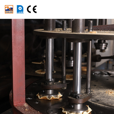 เครื่องกํากับ PLC อัตโนมัติเต็ม ปรับได้ เครื่องกระเป๋าสตางค์วอฟเฟิลอัตโนมัติ