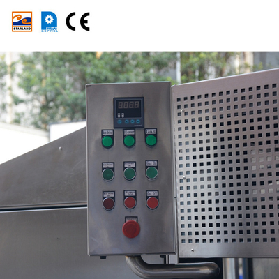 0.75kw เครื่องยนต์หลัก รายละเอียด สายการผลิตโวฟเฟอร์โคนอัตโนมัติ ด้วย CE