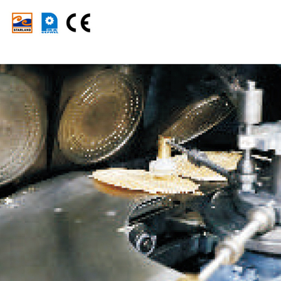 อัตโนมัติ สแตนเลส อัตโนมัติ Obleas เครื่องผลิตสาย Wafer