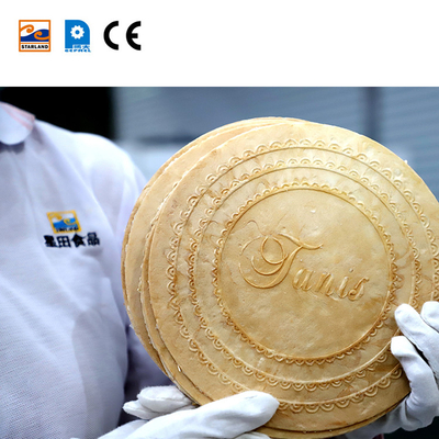 สายการผลิตเบสกิ๊กหวานอัตโนมัติ ด้วยการควบคุมอุณหภูมิแบบดิจิตอล PLC