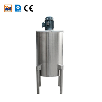 สแตนเลส 220V / 380V เครื่องผสมขนมที่มีประสิทธิภาพสูง