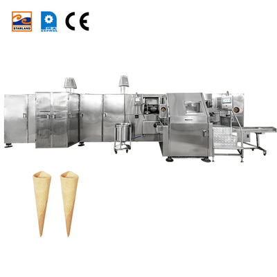 สายการผลิต Barquillo Cone ที่มีผลิตสูง เพื่อการผลิตอย่างรวดเร็ว