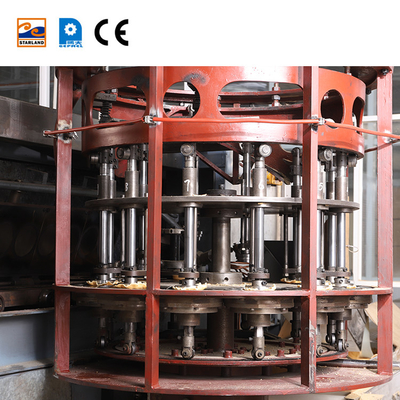 เครื่องทําวาฟเฟิลอัตโนมัติจากสแตนเลส ที่กําหนดเอง พร้อมเครื่องควบคุม PLC