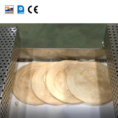 สายการผลิต Obleas Wafer อัตโนมัติที่ใช้พลังงานแก๊สที่กําหนดเอง