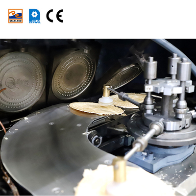 สายการผลิตเบสกิ๊ตเม็ดที่ควบคุมโดย PLC ผลิตจากสแตนเลส สําหรับความต้องการการผลิตที่กําหนดเอง
