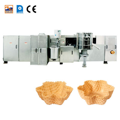 เพิ่มธุรกิจของคุณด้วยสายการผลิตวาฟเฟิลบาสเก็ต บริการหลังการขายสแตนเลส