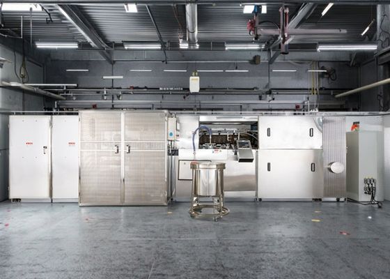 PLC Control System Tart Shell Production Line With Customisable Dimensions Stainless Steel Material