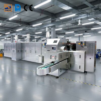 อุปกรณ์ผลิตโคนไอศกรีมแบบปรับแต่งได้ พร้อมวิดีโอสนับสนุนด้านเทคนิคเพื่อรองรับการผลิตปริมาณมากและการควบคุม