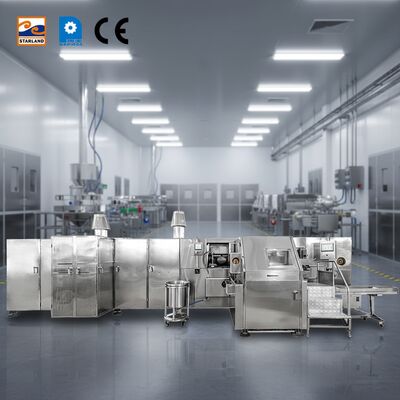 สายประกอบ Barquillo Cone สายการผลิต Barquillo Cone ออกแบบเพื่อการผลิต Barquillo Cone รับประกันความจุและการดําเนินงานสูง