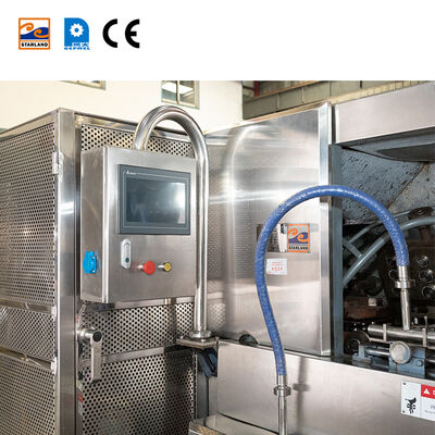 2.0hp หมุนหลัก รายละเอียดการผลิตสายการผลิตกระเป๋า tart การทํางานต่อเนื่อง เหมาะสําหรับการแปรรูปอาหารอุตสาหกรรม