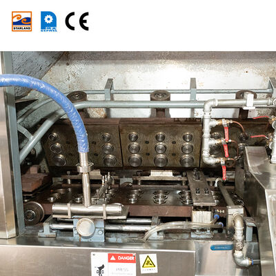 2.0hp หมุนหลัก รายละเอียดการผลิตสายการผลิตกระเป๋า tart การทํางานต่อเนื่อง เหมาะสําหรับการแปรรูปอาหารอุตสาหกรรม