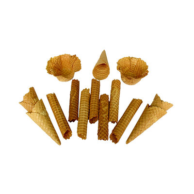 เครื่องทำกรวยกึ่งอัตโนมัติเชิงพาณิชย์ ความแม่นยำในการอบสำหรับการผลิตกรวย