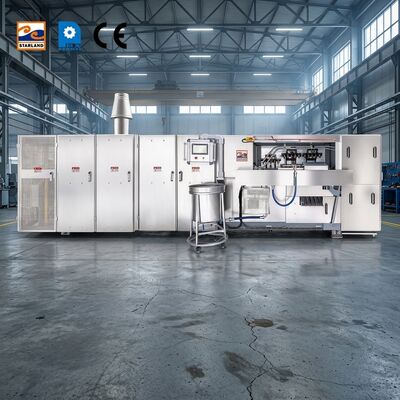 Stainless Steel Commercial Wafer Cone Machine Designed For Producing Crispy Uniform Wafer Cones