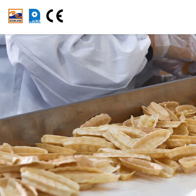Commercial Monaka Wafer Production Line Automatic Manufacturing Video Technical Support After Service