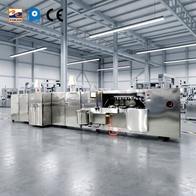 1.5kw มอเตอร์หลัก ข้อมูลจำเพาะ สายการผลิตบิสกิตเวเฟอร์ วัสดุสแตนเลส พร้อมการสนับสนุนทางเทคนิคผ่านวิดีโอ