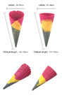 ไอศครีมโคน Multicolor Wafer Cones 150mm Lenth พร้อมมุม 26 °