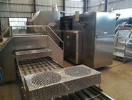 Marshalling Cooling Conveyor, อุปกรณ์เสริมเครื่องทำอาหารสแตนเลสแบบอินไลน์, พร้อมพัดลมระบายความร้อน