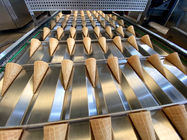 Marshalling Cooling Conveyor, อุปกรณ์เสริมเครื่องทำอาหารสแตนเลสแบบอินไลน์, พร้อมพัดลมระบายความร้อน