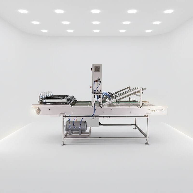 สายพานลำเลียงระบายความร้อนและจัดเรียงอัตโนมัติจากโรงงานโดยตรงสำหรับสายการผลิตโคนไอศกรีม