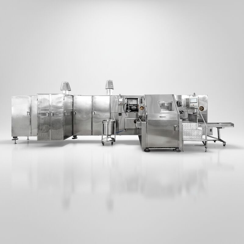 อุปกรณ์ Barquillo Cone ที่ใช้งานง่าย มีความจุ 1800 PCS H ส่งผลงานที่มั่นคงและสม่ําเสมอ