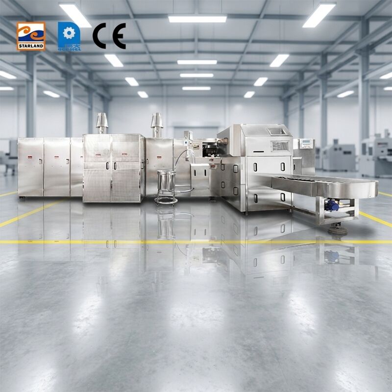 Biscuit Baking Machine Developed For Production Of Sugar Cones Ensuring High Throughput And Consistent Biscuit Texture