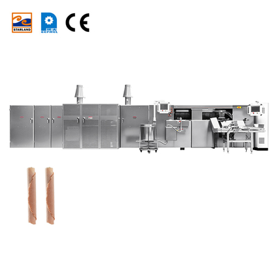 อุปกรณ์ทำบิสกิตสแตนเลส PLC สำหรับความต้องการในการผลิตบิสกิต