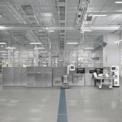 สายการผลิตไข่ม้วนอบแก๊ส PLC 1200 ชิ้น/ชั่วโมง