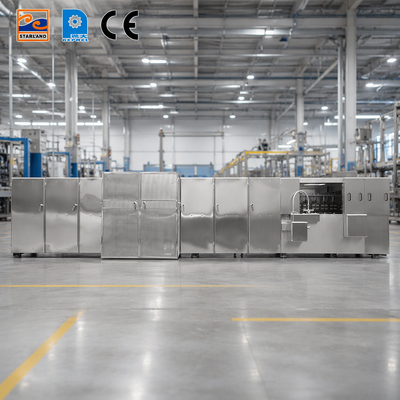 สายการผลิตโวฟเฟอร์ Monaka สแตนเลส วิดีโอ การสนับสนุนทางเทคนิคหลังการบริการ