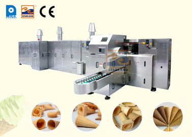กรวยทำน้ำตาลเครื่องจักรประสิทธิภาพสูงควบคุมโดย PLC 1.5hp 1.1kw