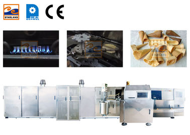 6kg / hour Ice Cream Cone Wafer เครื่องทำบิสกิต