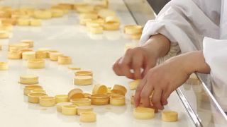 สายการผลิตเปลือกทาร์ตอัตโนมัติ